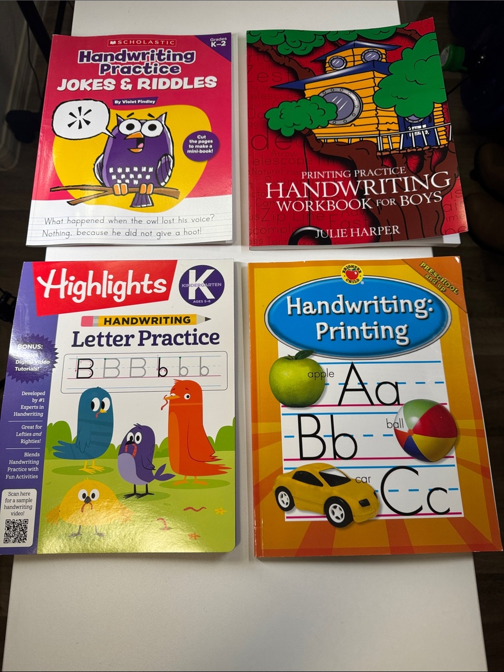Scholastic & Highlights Handwriting Practice Activity Bundle - Multicolor